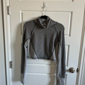Free People Movement Active Crop Turtleneck Women’s Sz Large